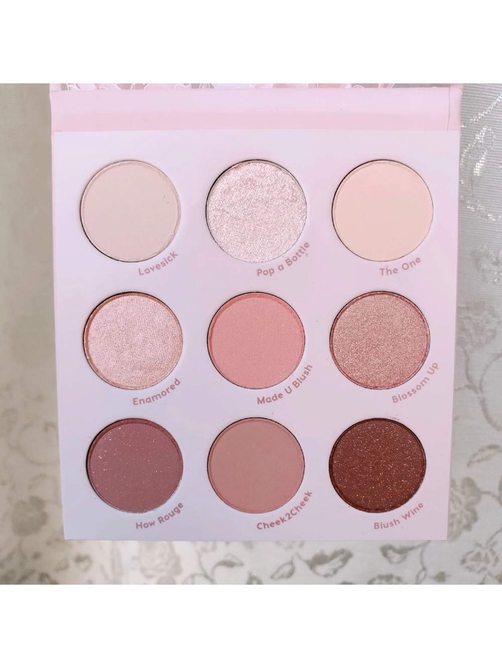 Colourpop Blush Crush Eyeshadow Palette - 9 Shades Pressed Powder